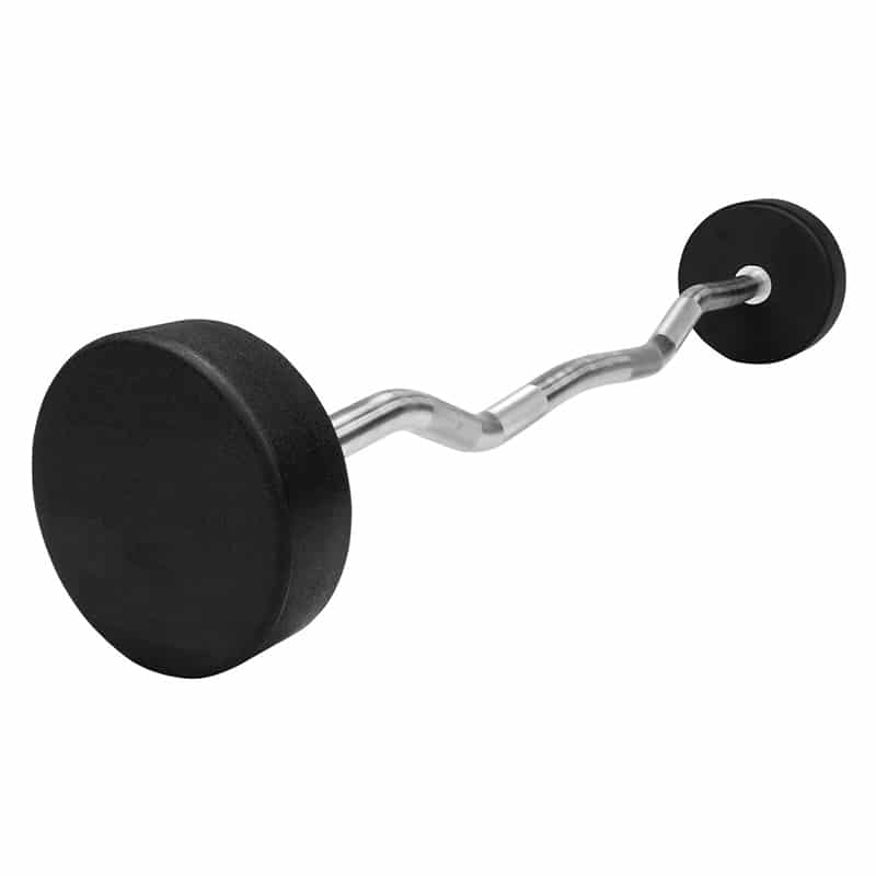 RoundRubber-EZcurl-Fixed-Barbell-Product Image New