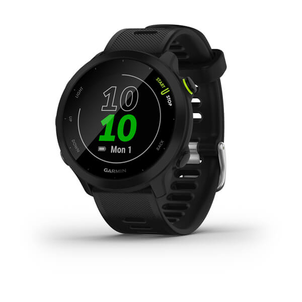 Garmin Forerunner 55 Smart Watch Product Image Black Main