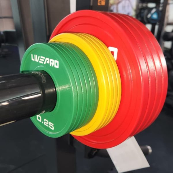 LivePro IPF Powerlifting Competition Change Plates (Single)
